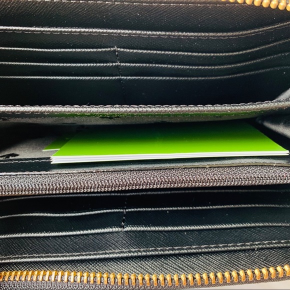 KATE SPADE NEDA JAZZ THINGS UP CAT WALLET BLACK - Picture 6 of 8